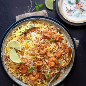 119. jhinga dum biryani