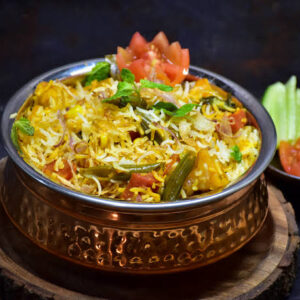vegetable dum biryani