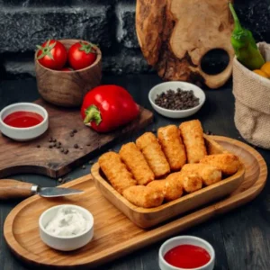 130.mozzarella stick 12 stk.